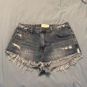 One Teaspoon The One High rise shorts 28